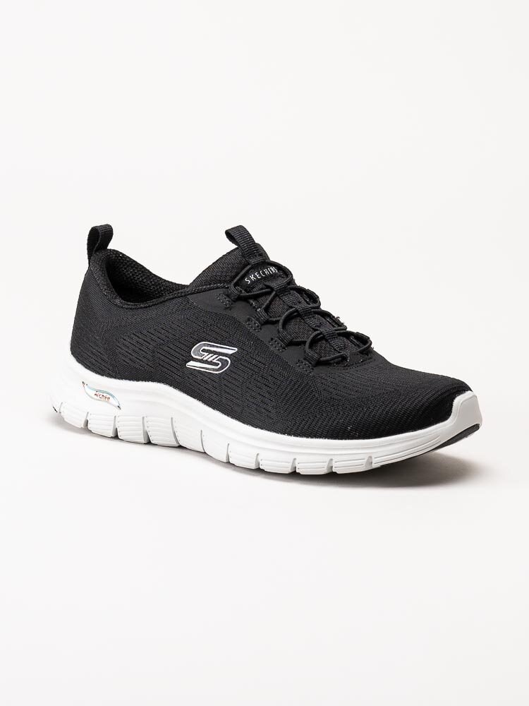 Skechers - Arch Fit Vista - Svarta sportskor i textil