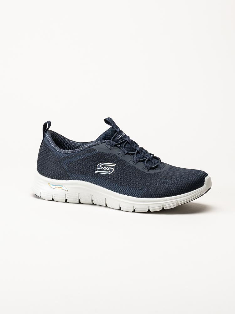 Skechers - Arch Fit Vista - Mörkblå sportskor i textil