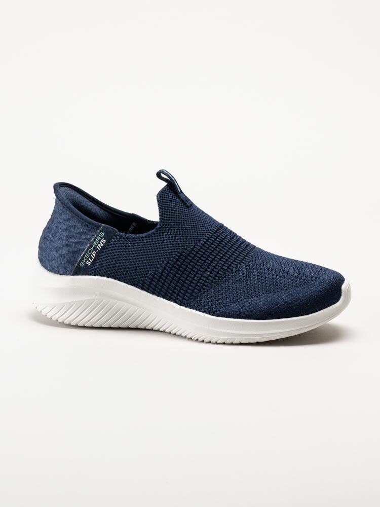 Skechers - Ultra Flex 3.0 Smooth Step - Marinblå slip-ins sneakers i mesh