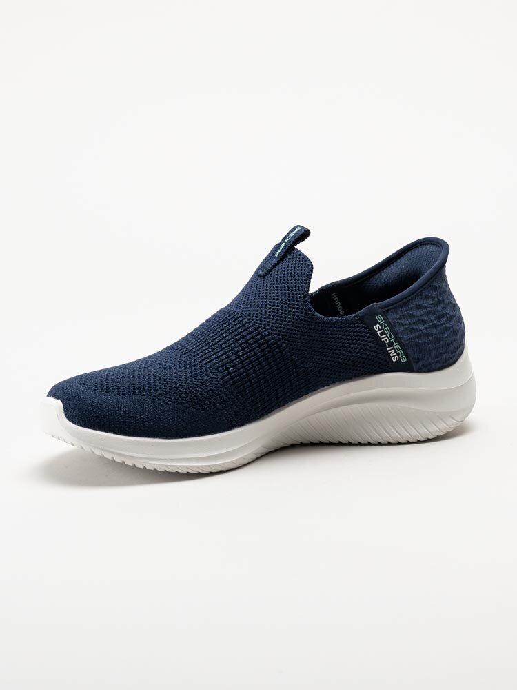 Skechers - Ultra Flex 3.0 Smooth Step - Marinblå slip-ins sneakers i mesh