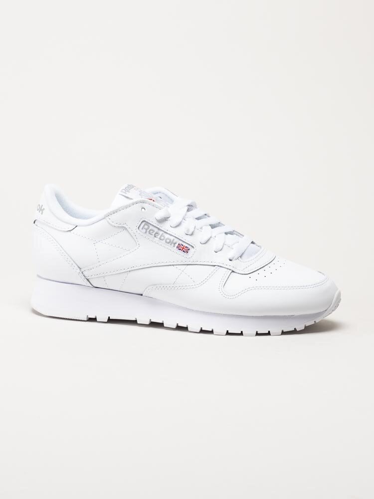 Reebok - Classic Leather - Vita retrosneakers i skinn