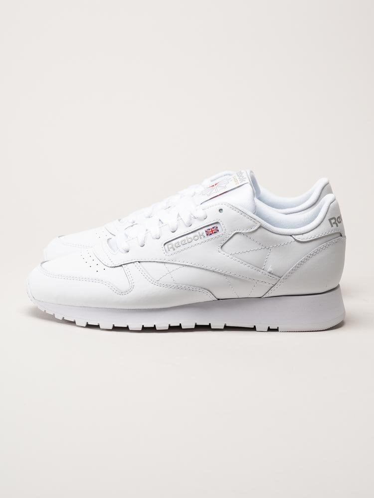 Reebok - Classic Leather - Vita retrosneakers i skinn