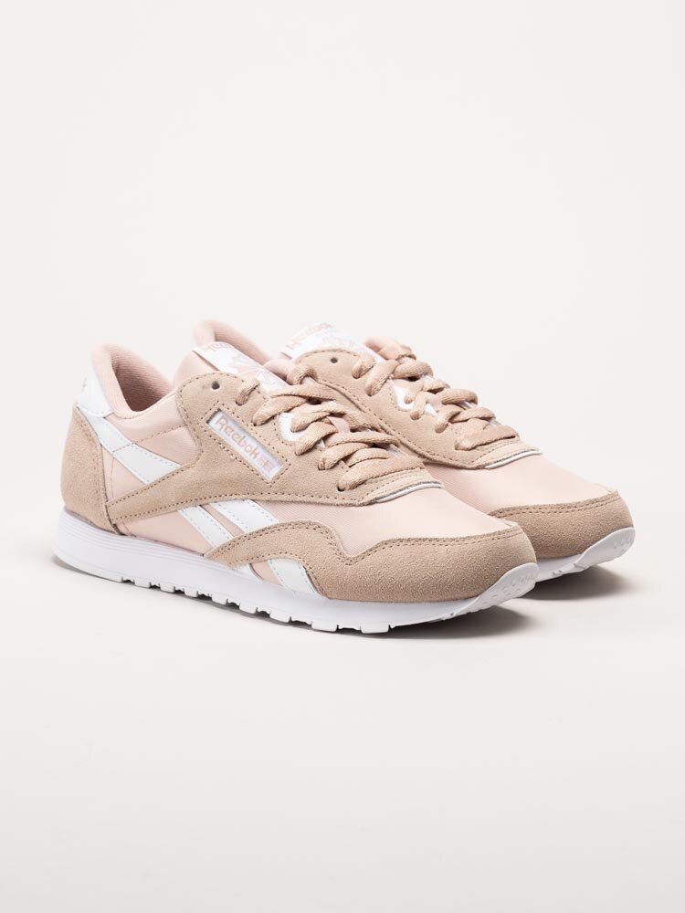 Reebok - Classic Nylon - Ljusrosa retrosneakers