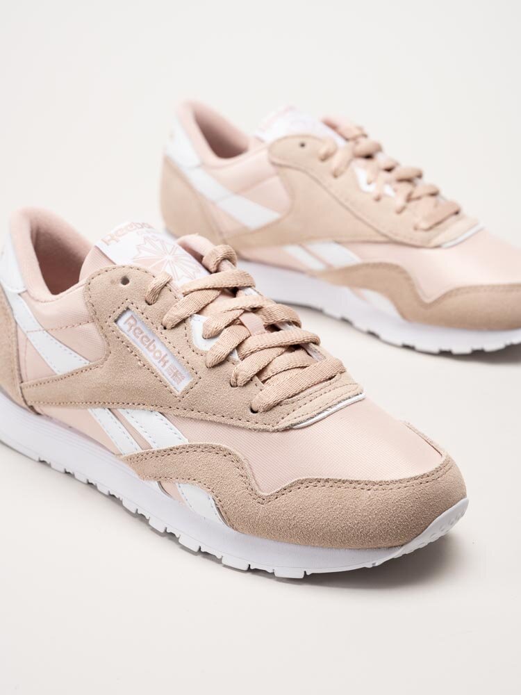 Reebok - Classic Nylon - Ljusrosa retrosneakers