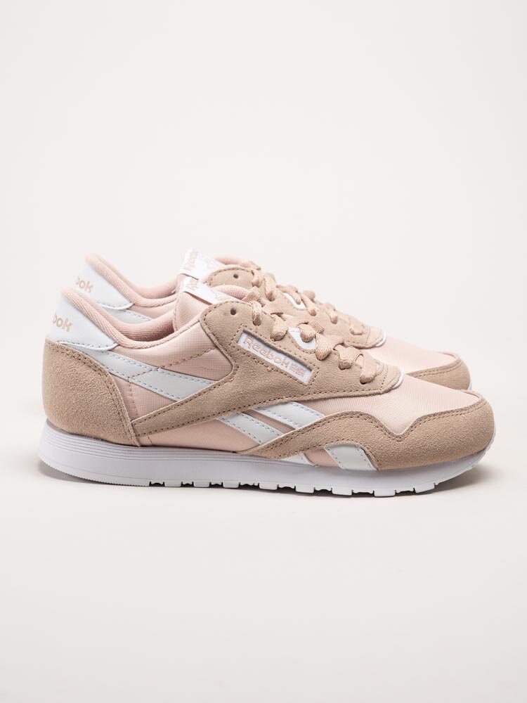 Reebok - Classic Nylon - Ljusrosa retrosneakers