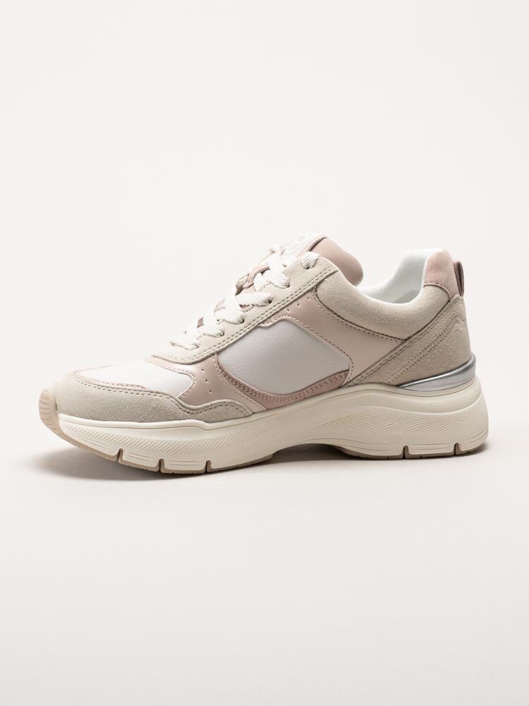 Tamaris - Rosa beige chunky sneakers