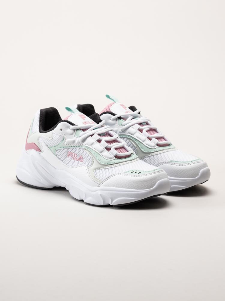 FILA - Collene CB Wmn - Vita multifärgade chunky sneakers