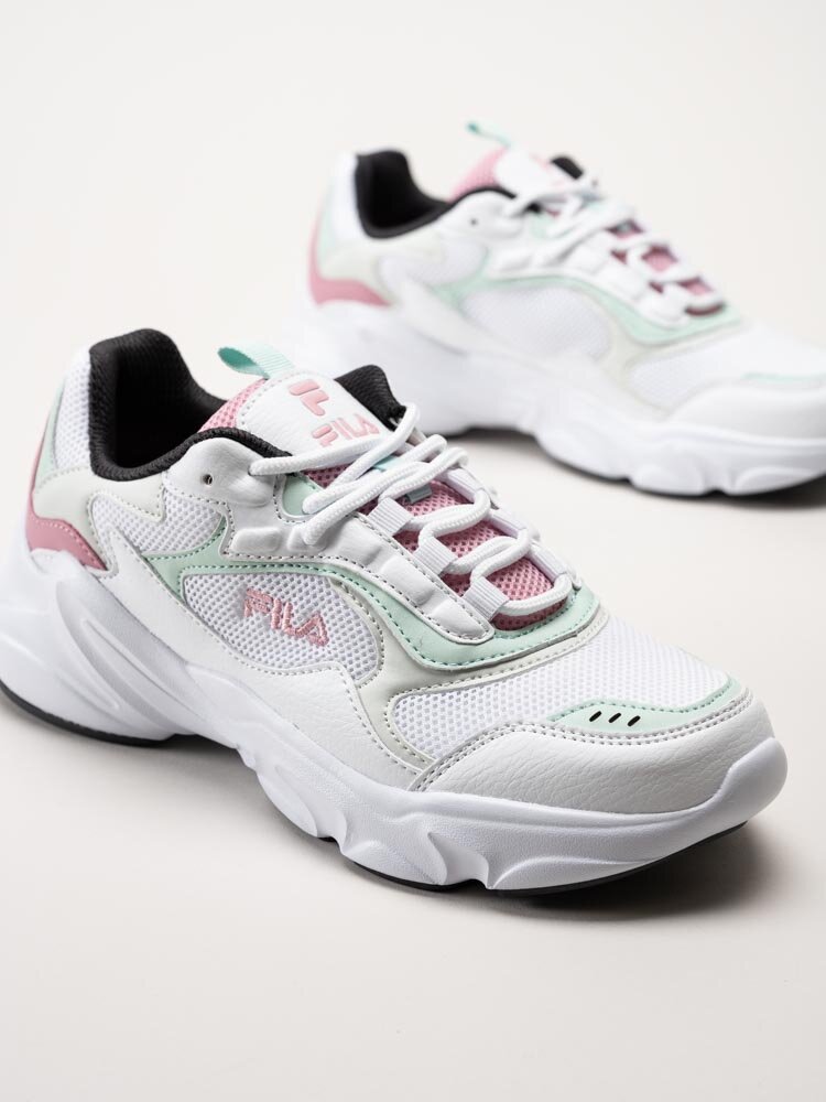 FILA - Collene CB Wmn - Vita multifärgade chunky sneakers