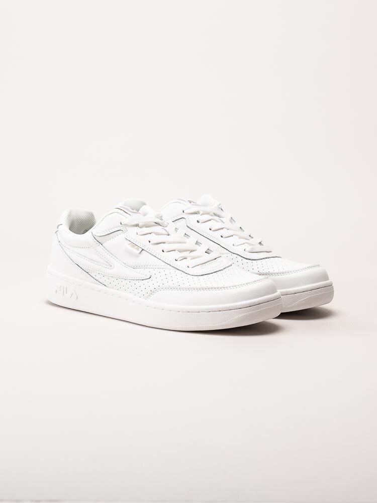 FILA - Noclaf Wmn - Vita sneakers i skinnimitation