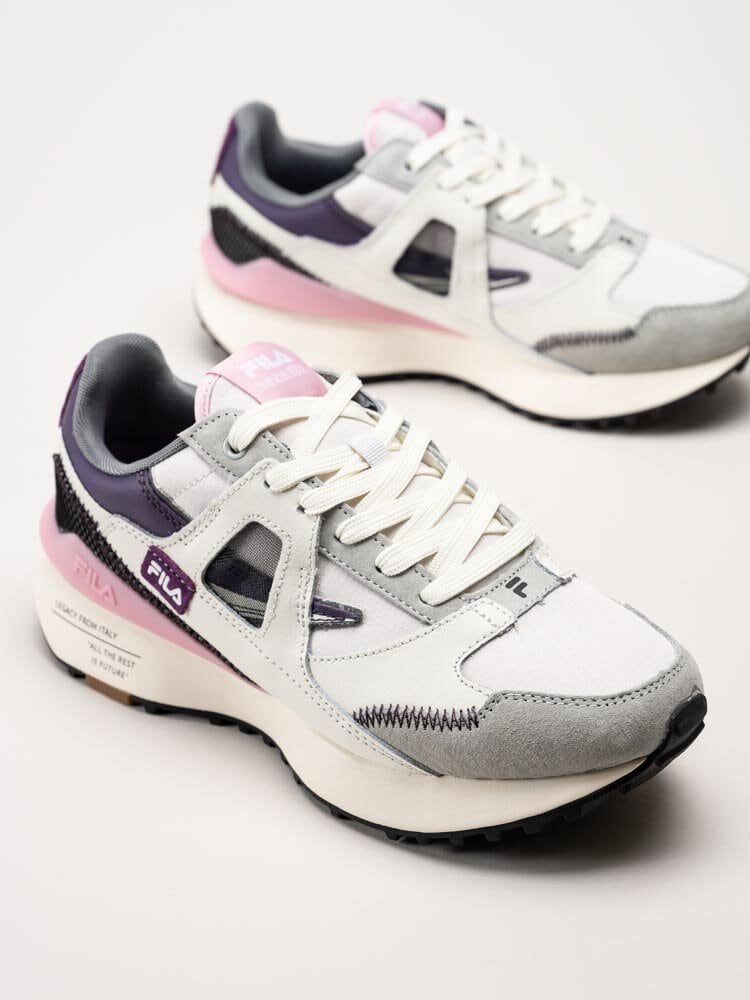 FILA - Contempo Wmn - Vita multifärgade retrosneakers