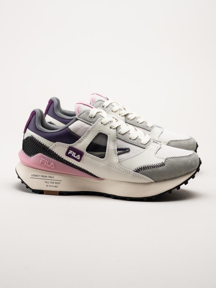 FILA - Contempo Wmn - Vita multifärgade retrosneakers