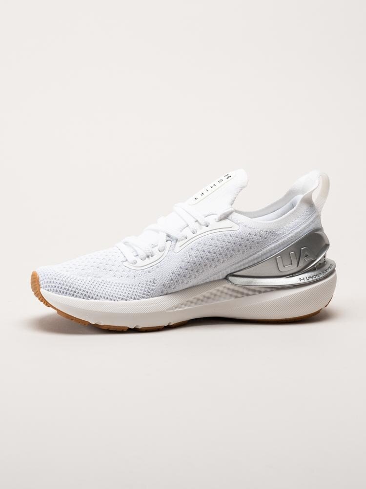 Under Armour - W Charged Shift - Vita sneakers i textil