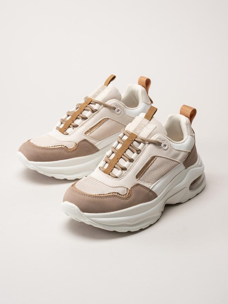 Rugged Gear - Beige chunky sneakers