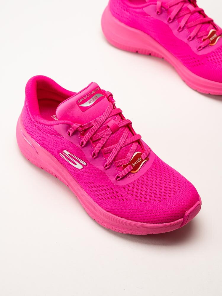 Skechers - Arch Fit 2.0 - Rosa lätta sportskor i mesh