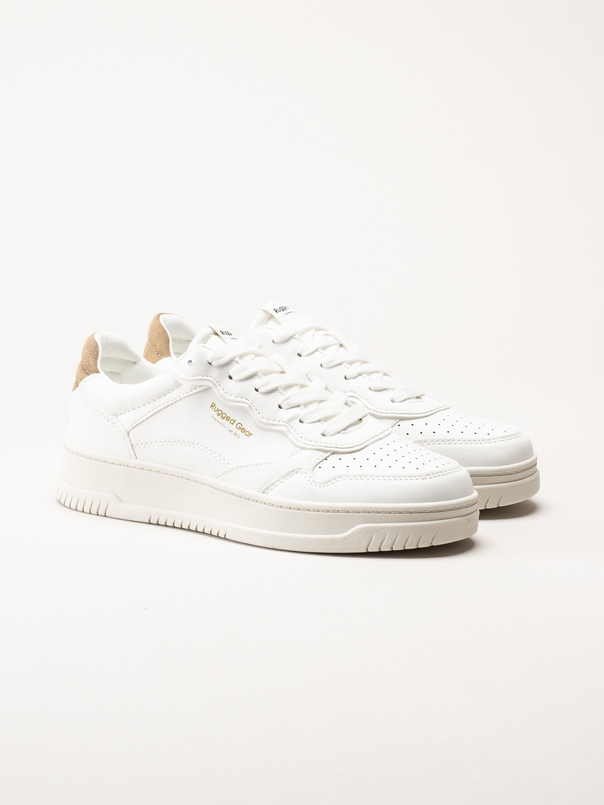 Rugged Gear - Simple White - Vita sneakers