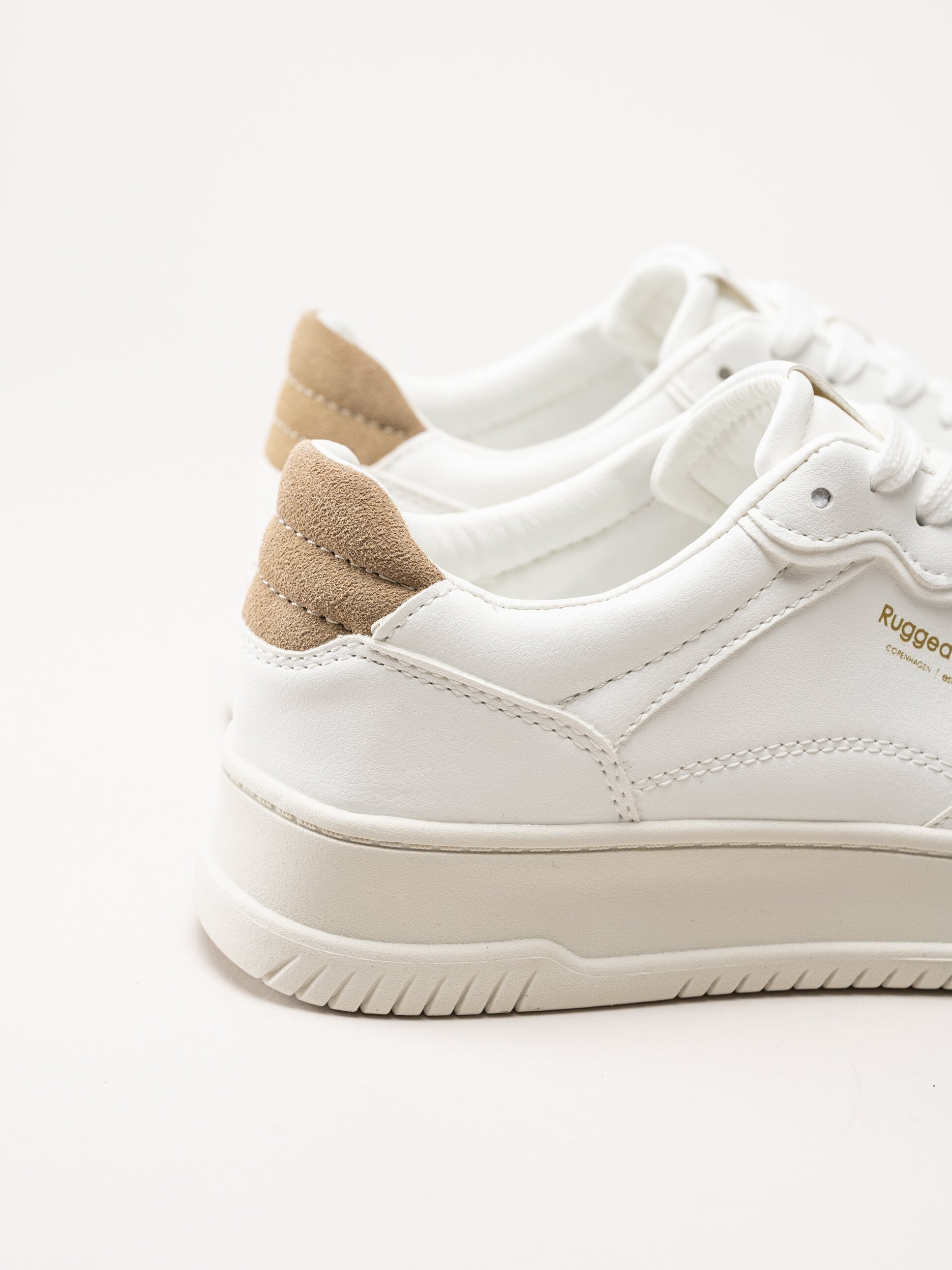 Rugged Gear - Simple White - Vita sneakers