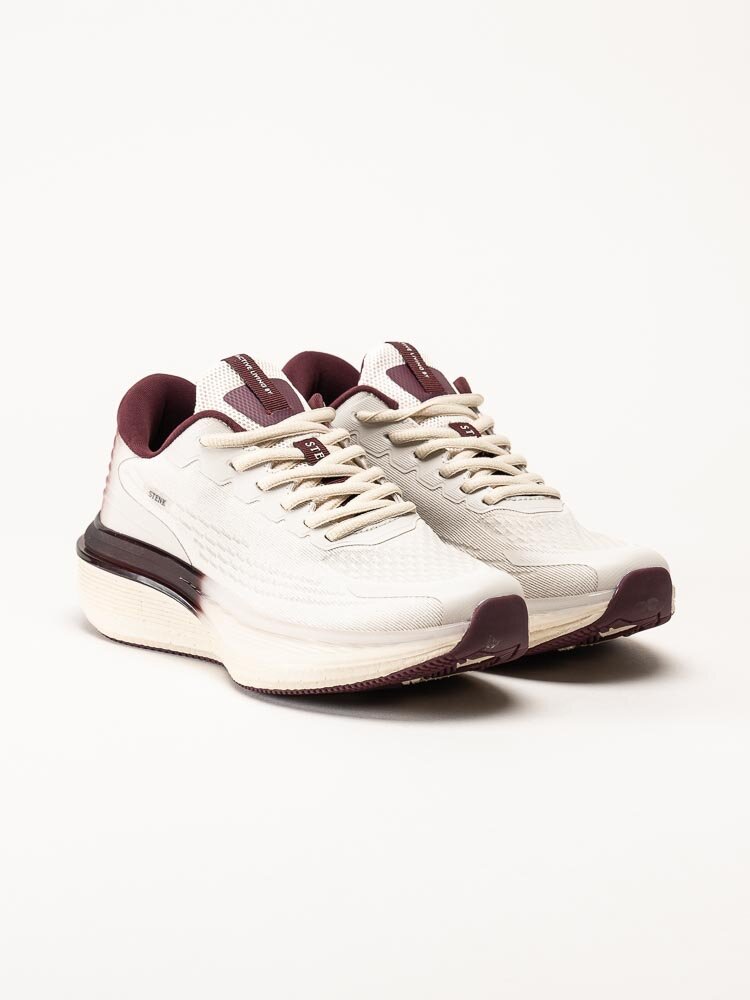 STENK - Alsen - Offwhite sportiga sneakers
