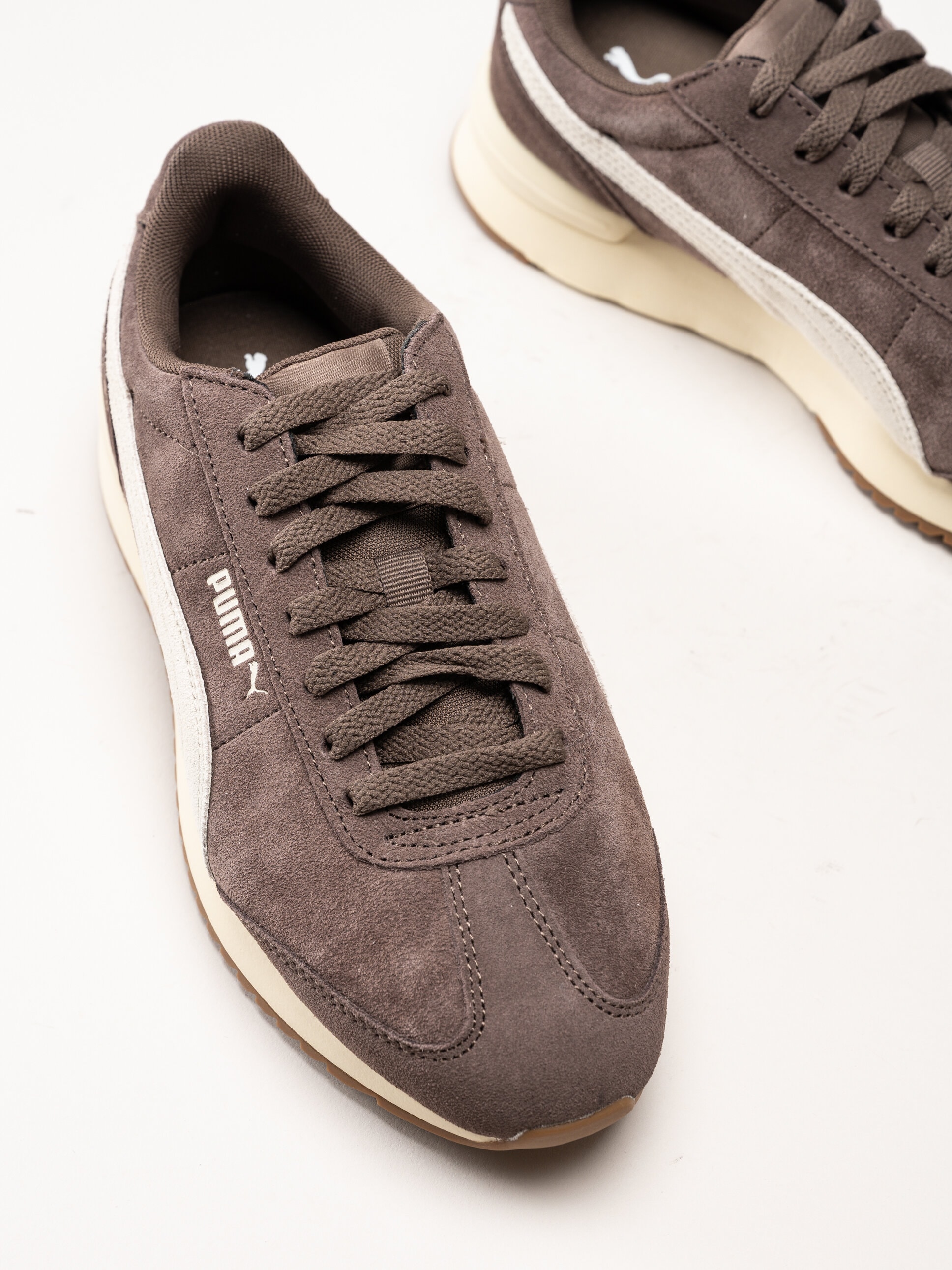 Puma - R78 Wind Sd - Bruna sneakers i mocka