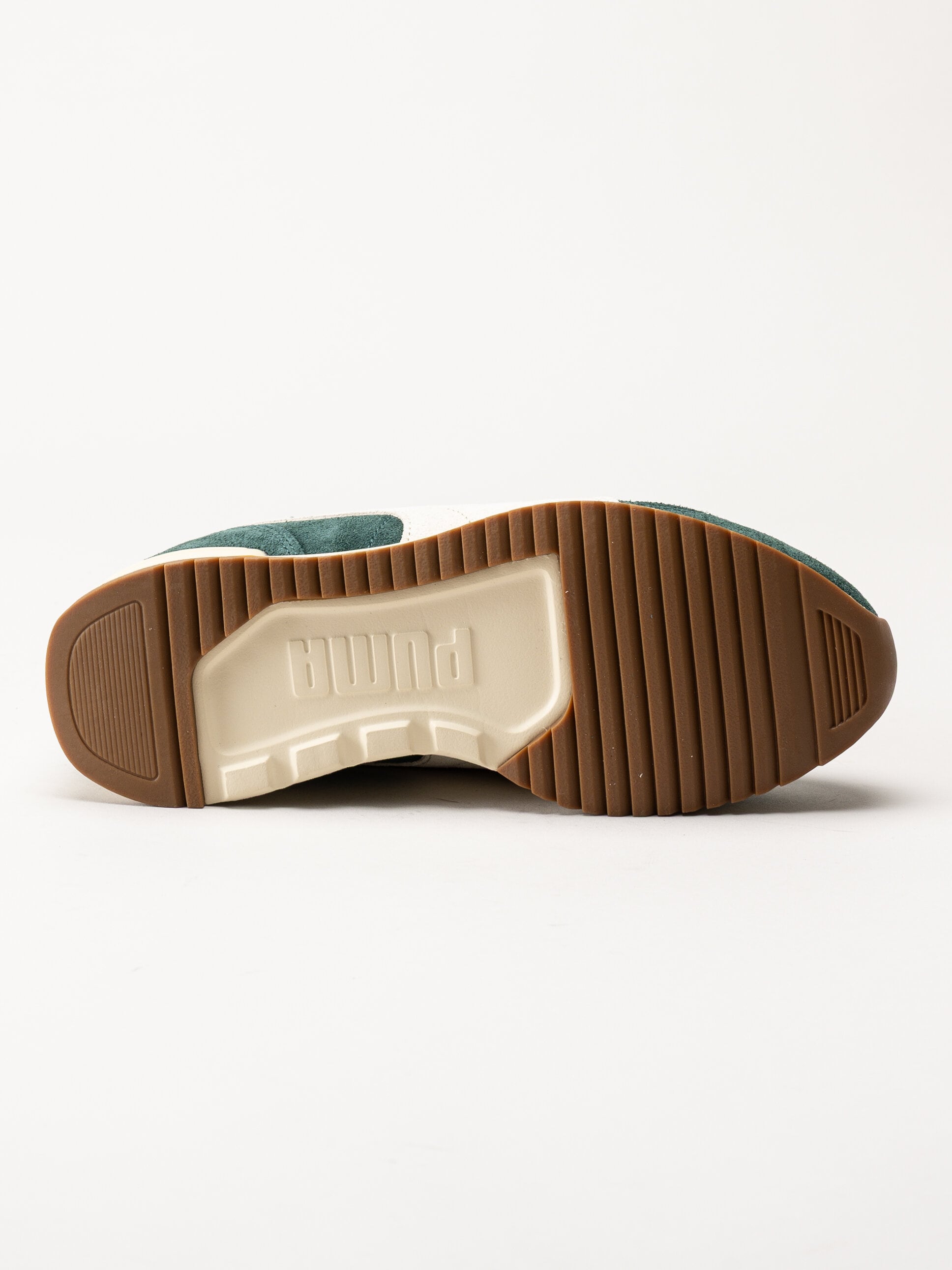 Puma - R78 Wind Sd - Gröna sneakers i mocka