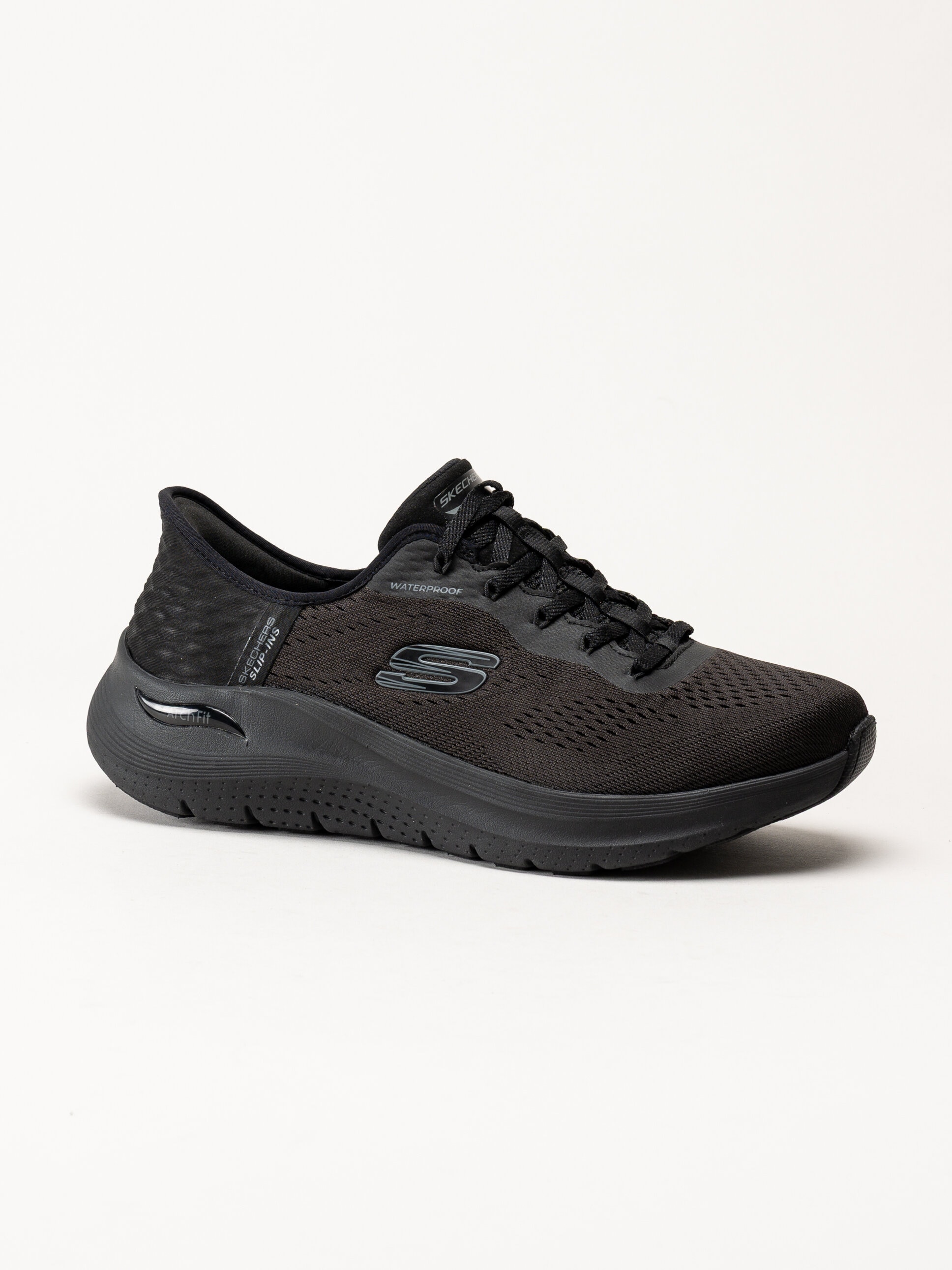 Skechers - Arch Fit 2.0 - Svarta vattentäta sportskor