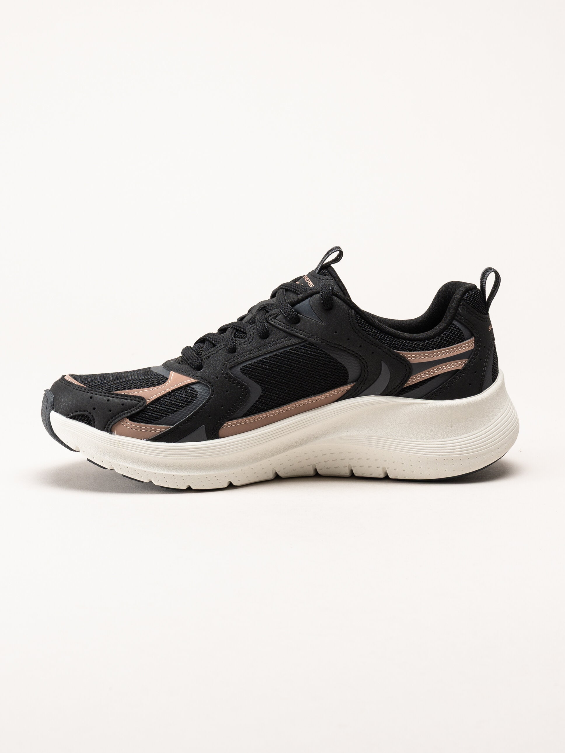 Skechers - Arch Fit 2.0 - Vintage Lux - Svarta sportiga sneakers