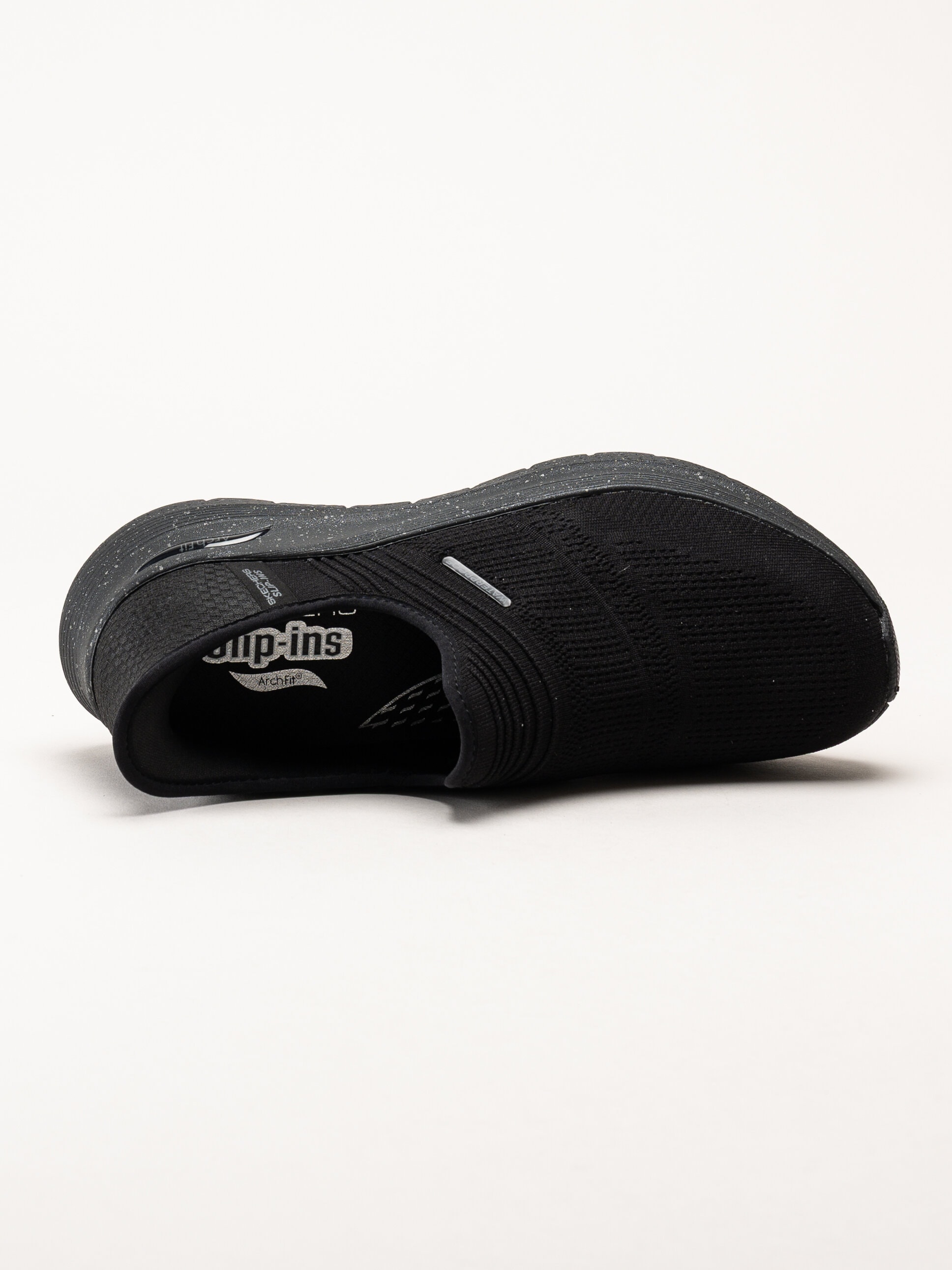 Skechers - Slip-Ins Arch Fit 2.0 - Svarta vattentäta slip-ins sportskor