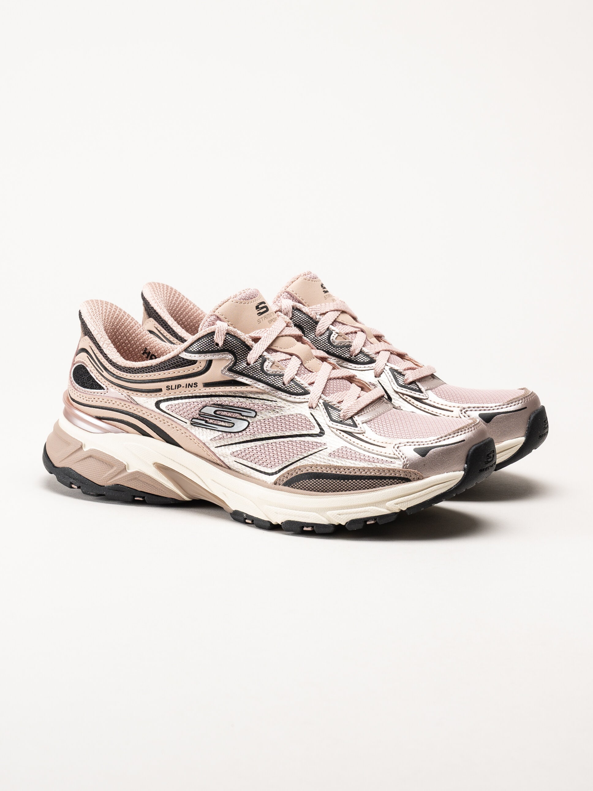 Skechers - Slip-Ins Stamina Sport - Rosa slip-ins sportskor