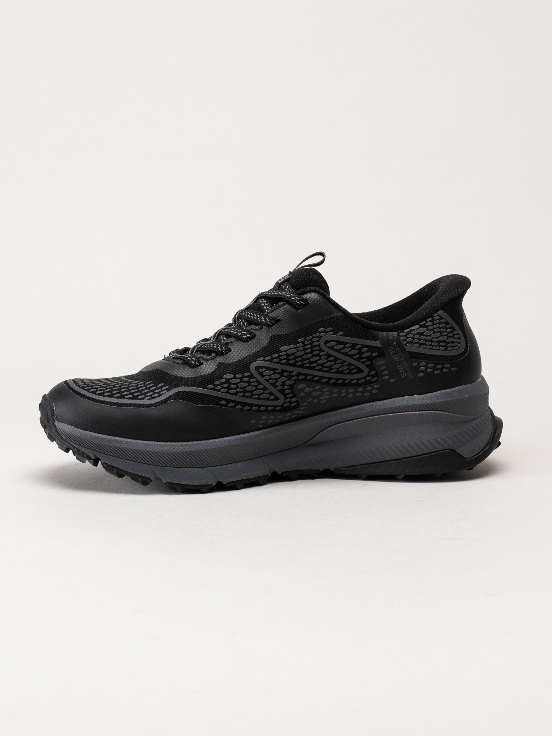 Skechers - Slip-Ins Switch Back - Mist - Svarta slip-ins sportskor