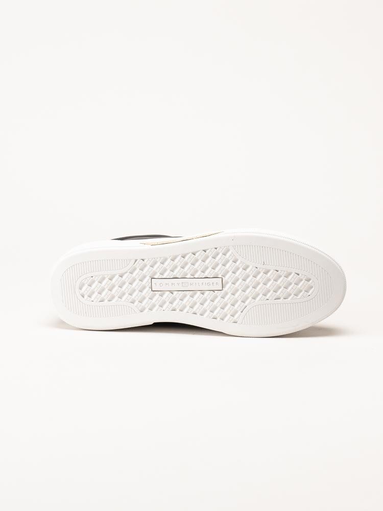 Tommy Hilfiger - Essential Chic Court - Svarta sneakers i skinn