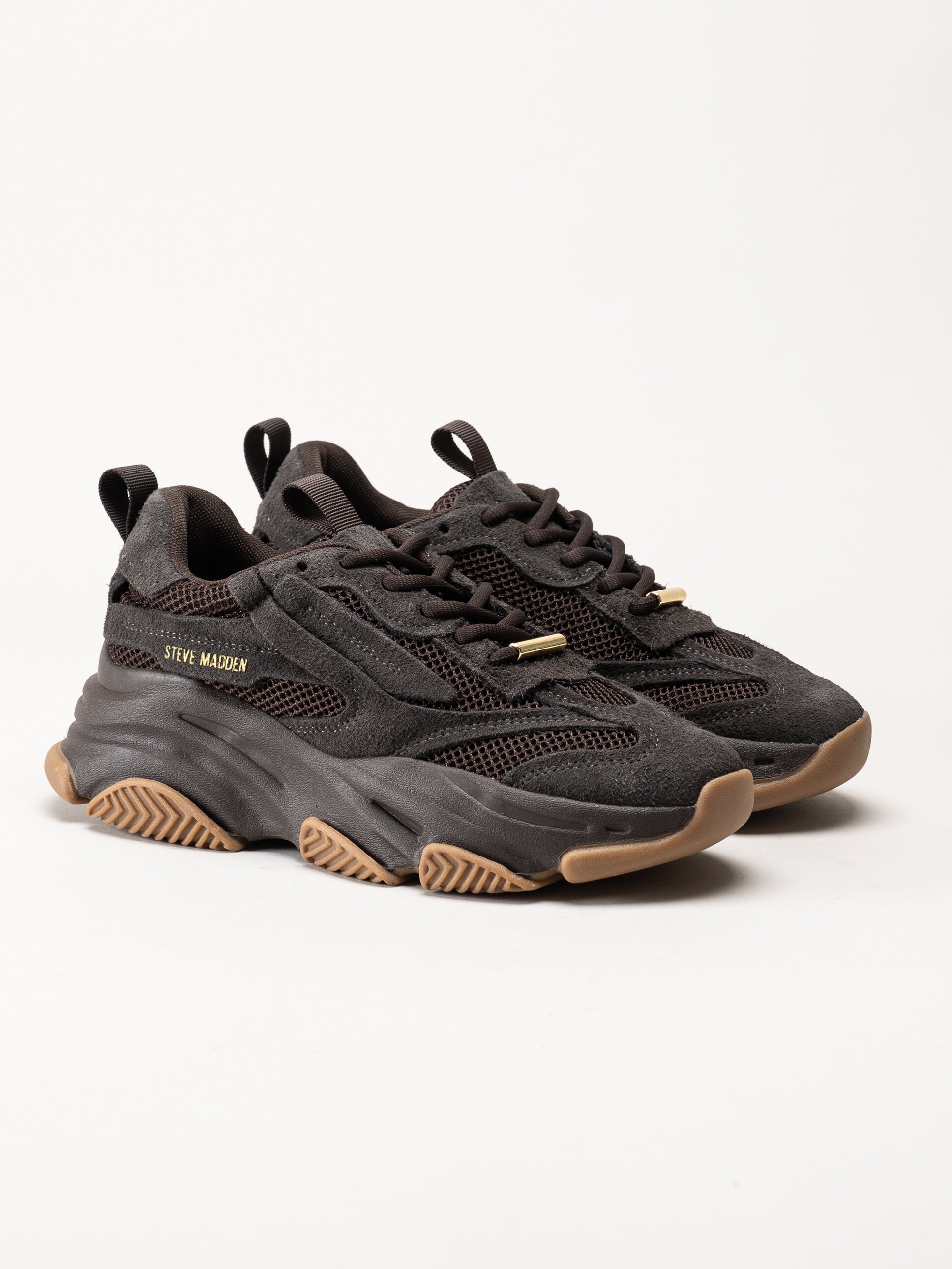 Steve Madden - Possession-E - Mörkbruna chunky sneakers