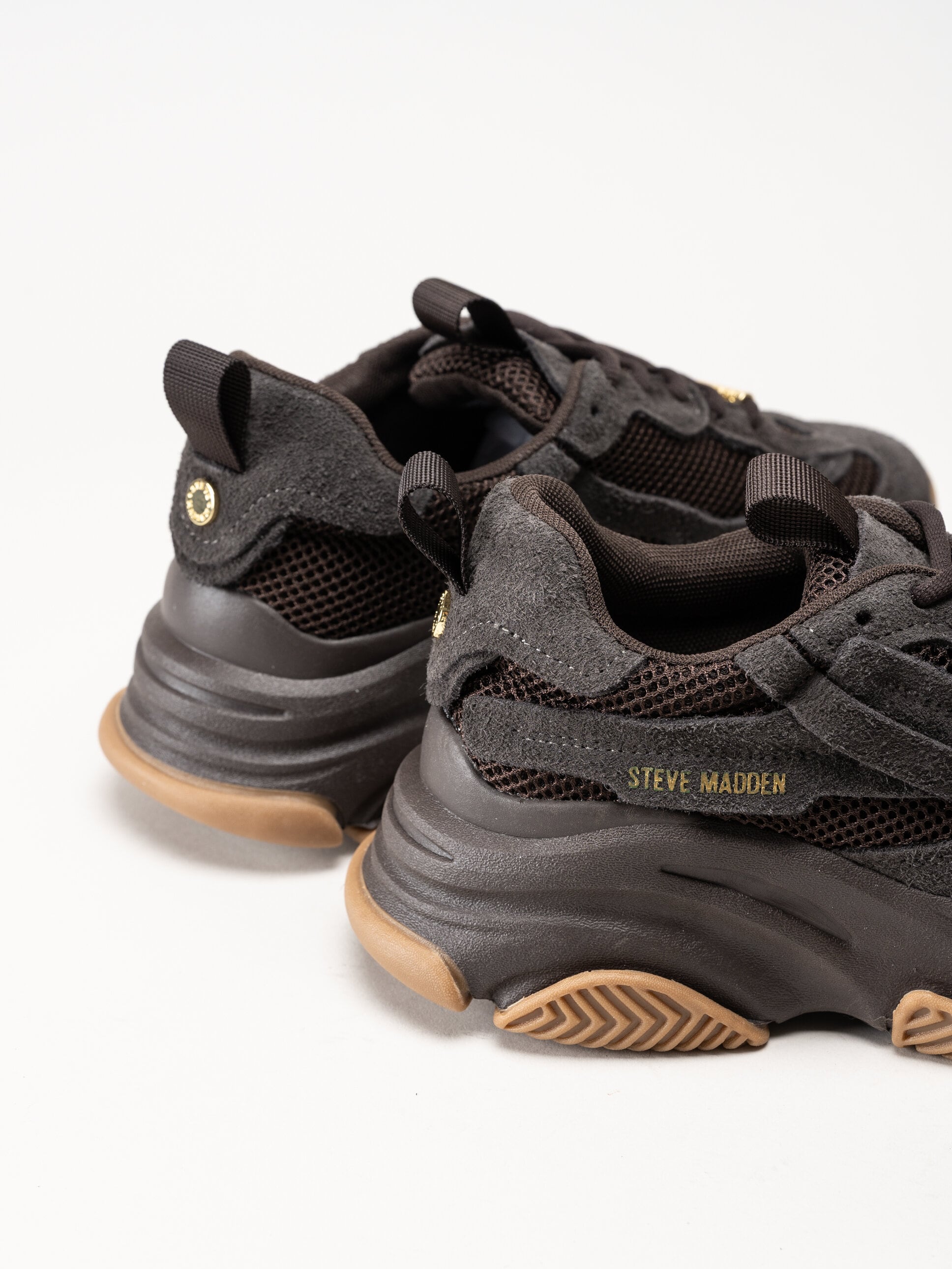 Steve Madden - Possession-E - Mörkbruna chunky sneakers