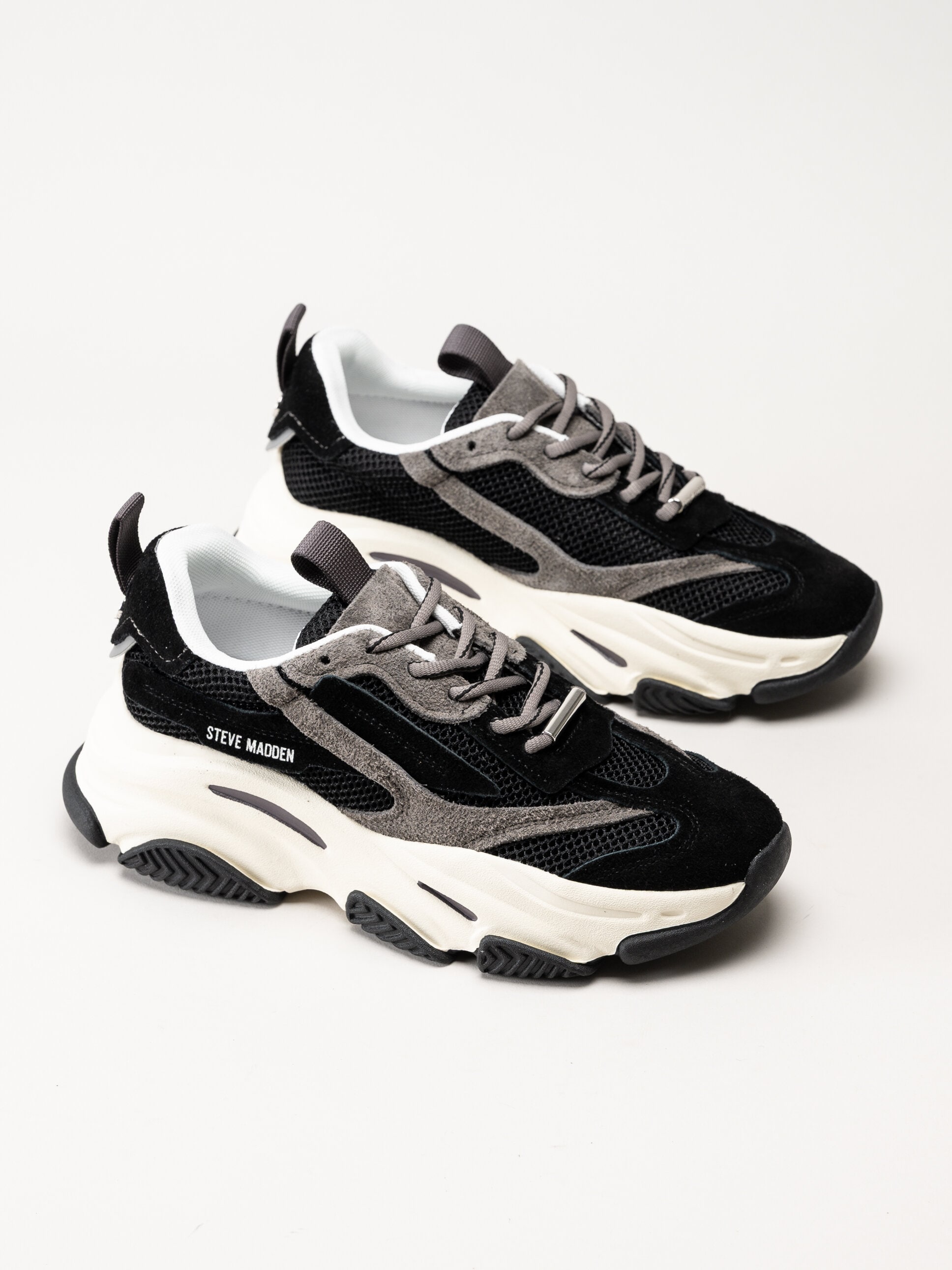 Steve Madden - Possession-E - Svarta chunky sneakers