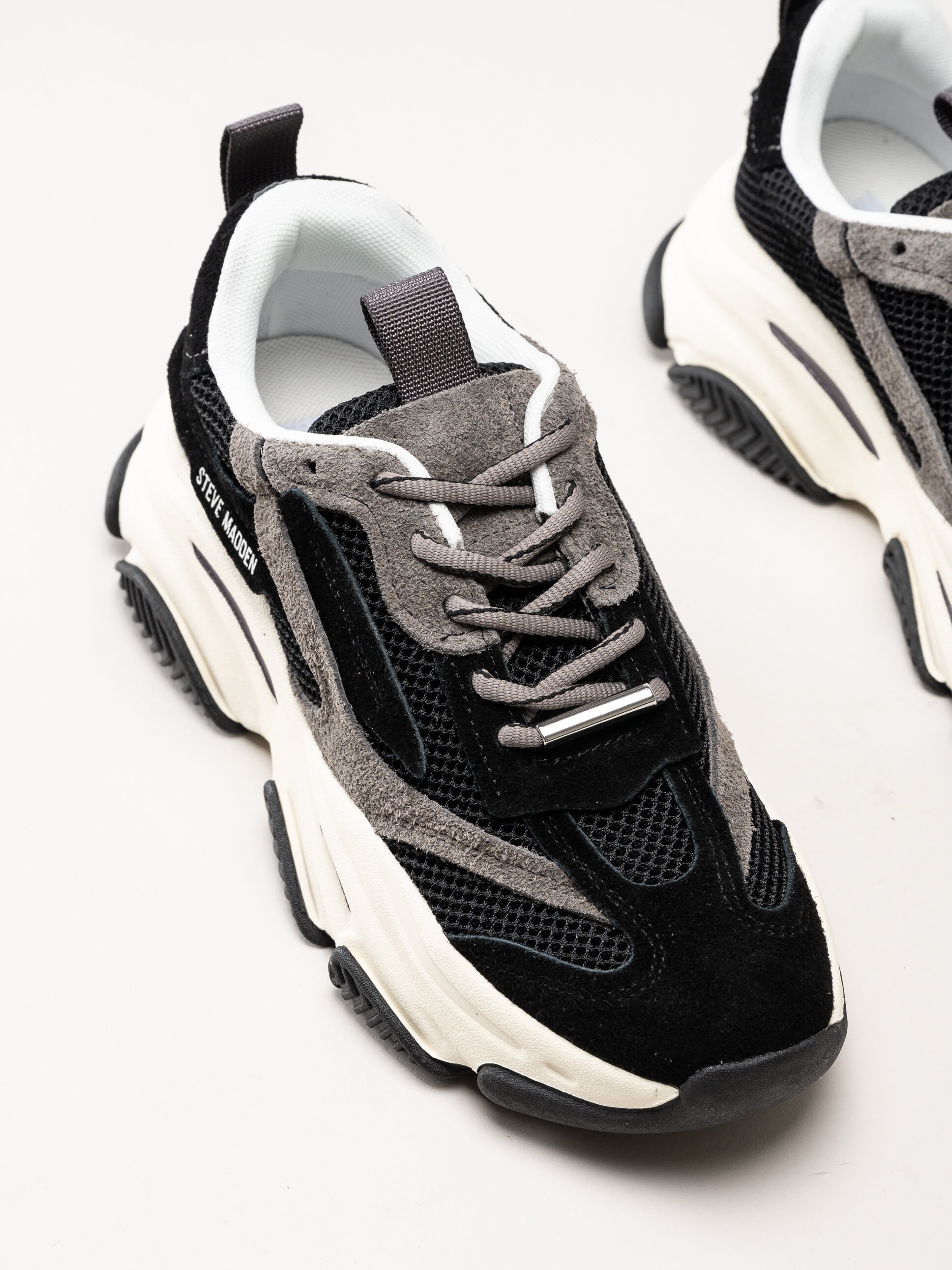 Steve Madden - Possession-E - Svarta chunky sneakers