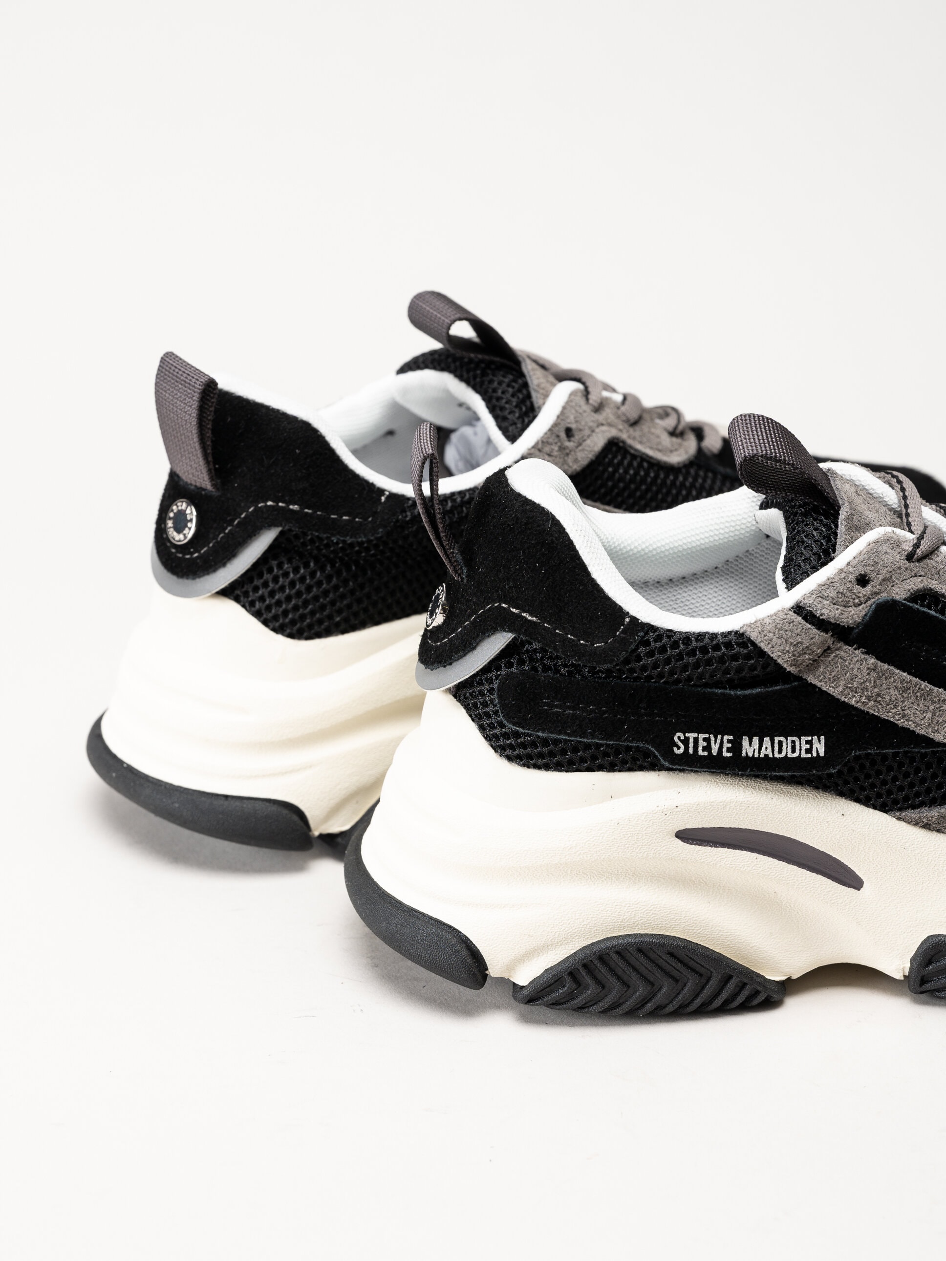 Steve Madden - Possession-E - Svarta chunky sneakers