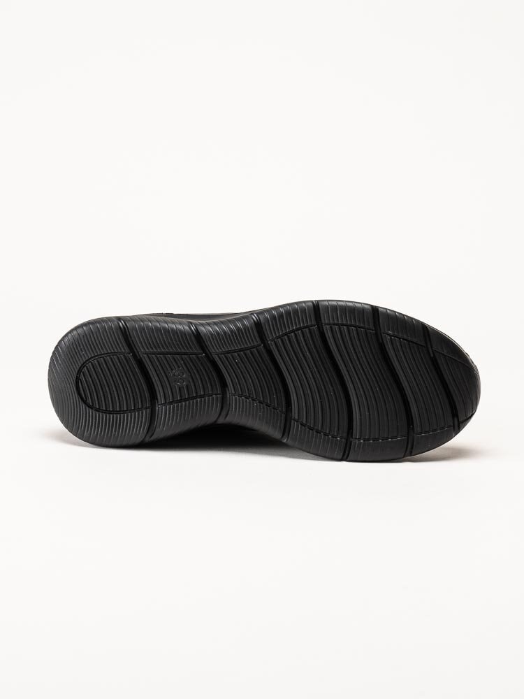 Tamaris Comfort - Svarta sportiga sneakers i textil