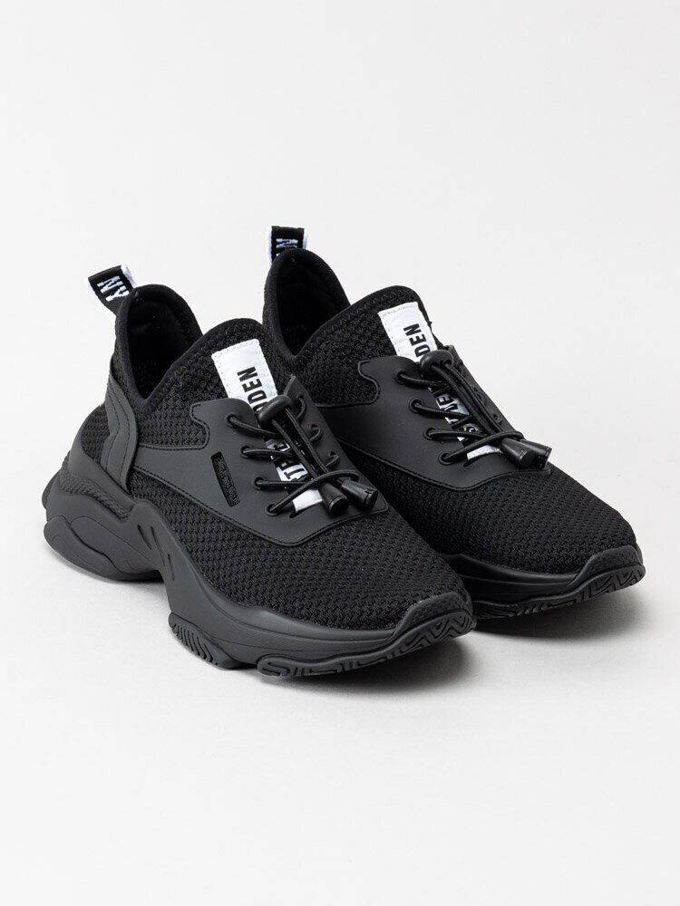 Steve Madden - Match-E - Svarta chunky sneakers i textil