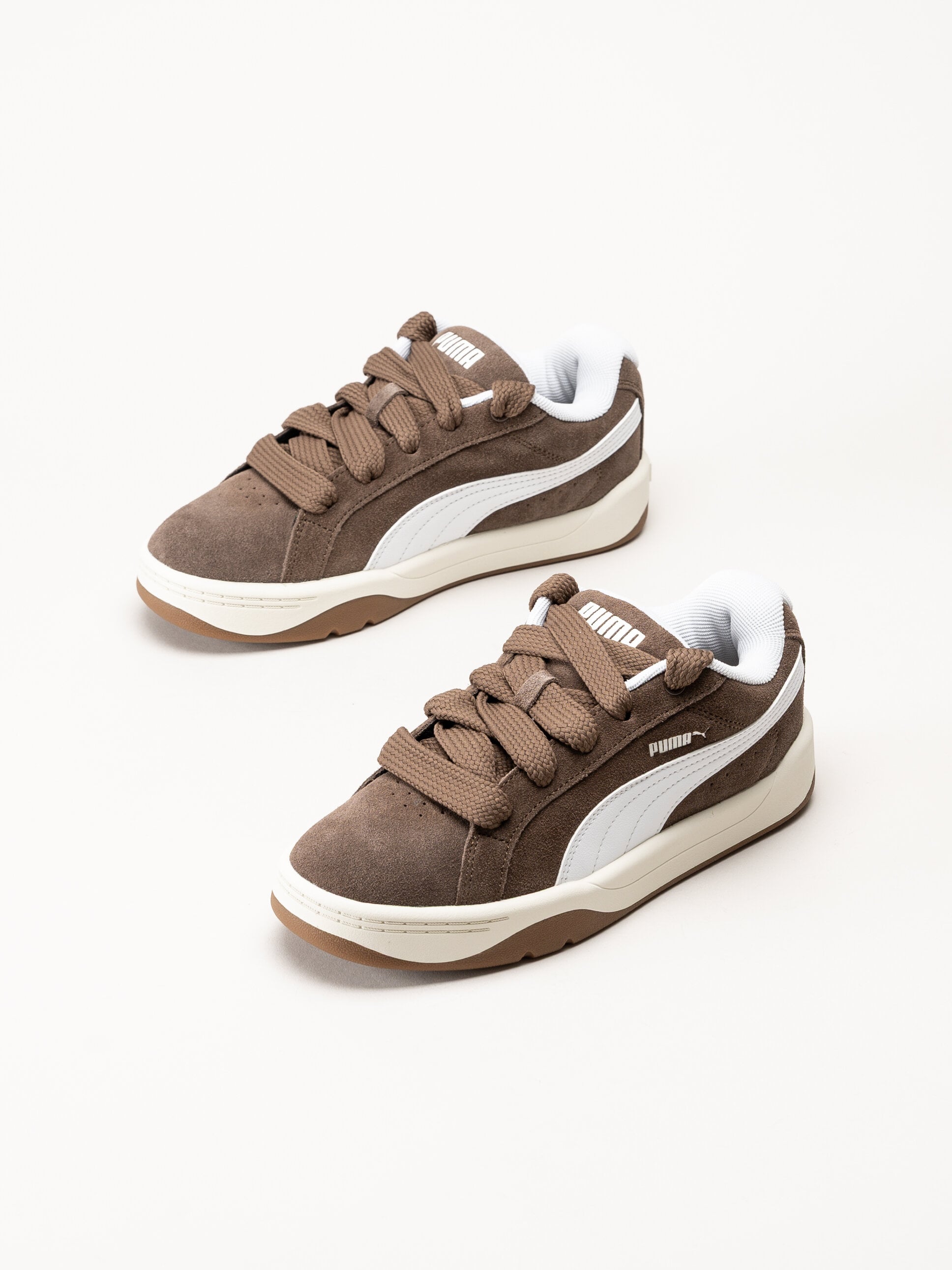 Puma - Park Lifstyle Easy SD - Bruna sneakers i mocka