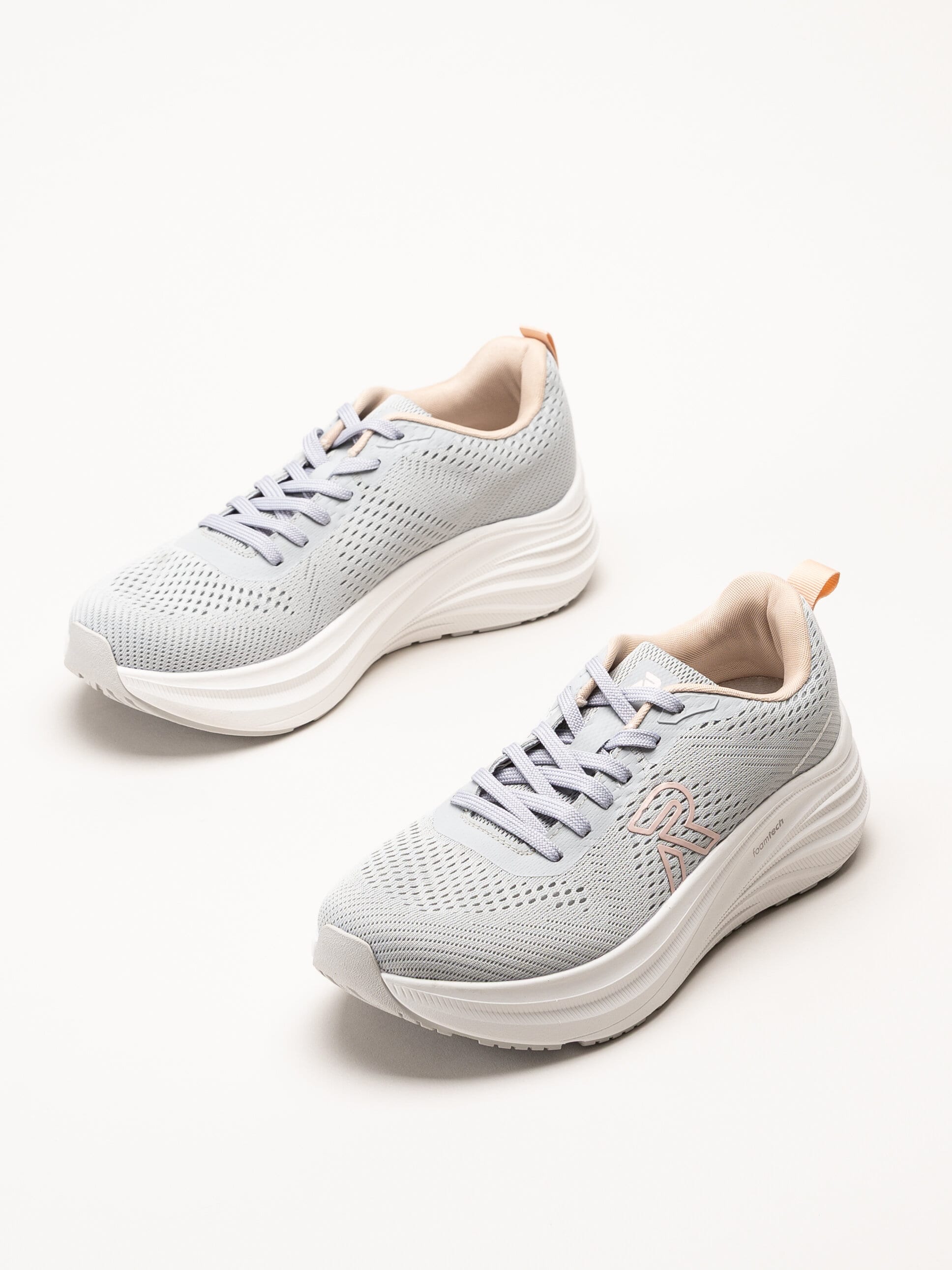 Rieker - Grå sportskor i mesh