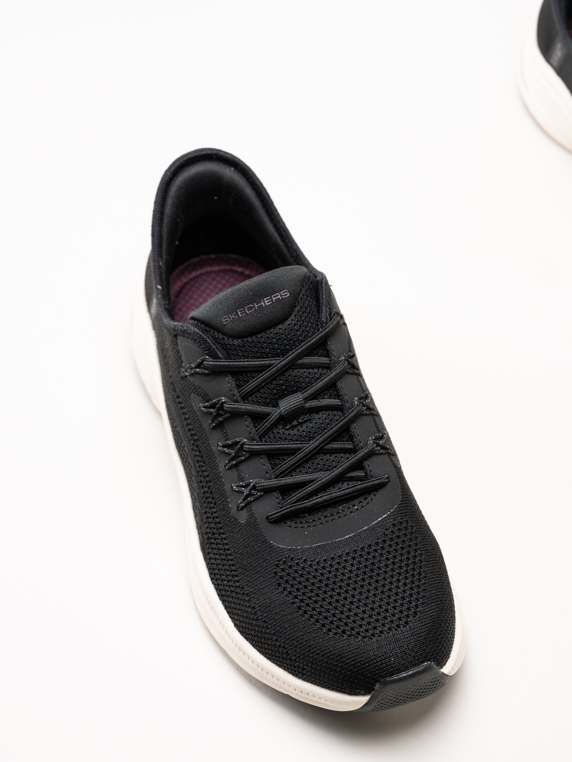 Skechers - DLux Comfort 2.0 - Supernova - Svarta slip ins sneakers