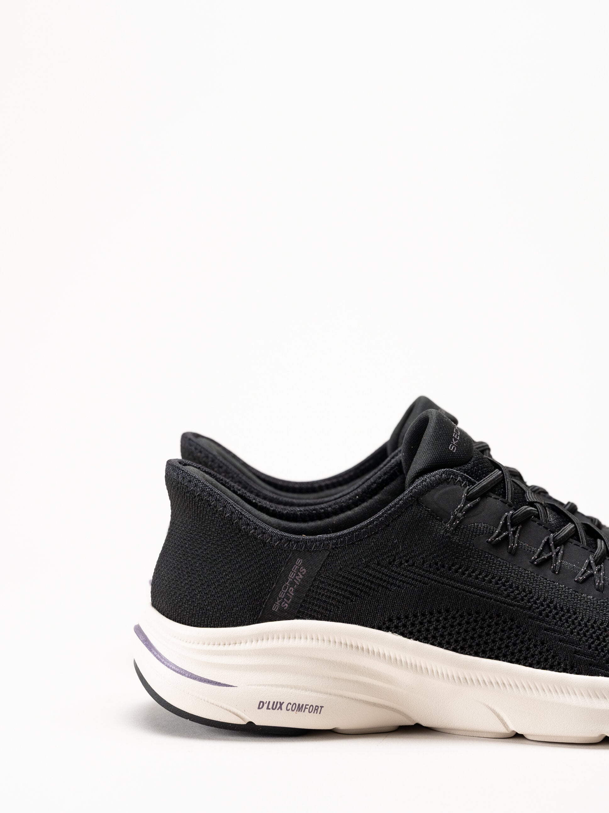 Skechers - DLux Comfort 2.0 - Supernova - Svarta slip ins sneakers