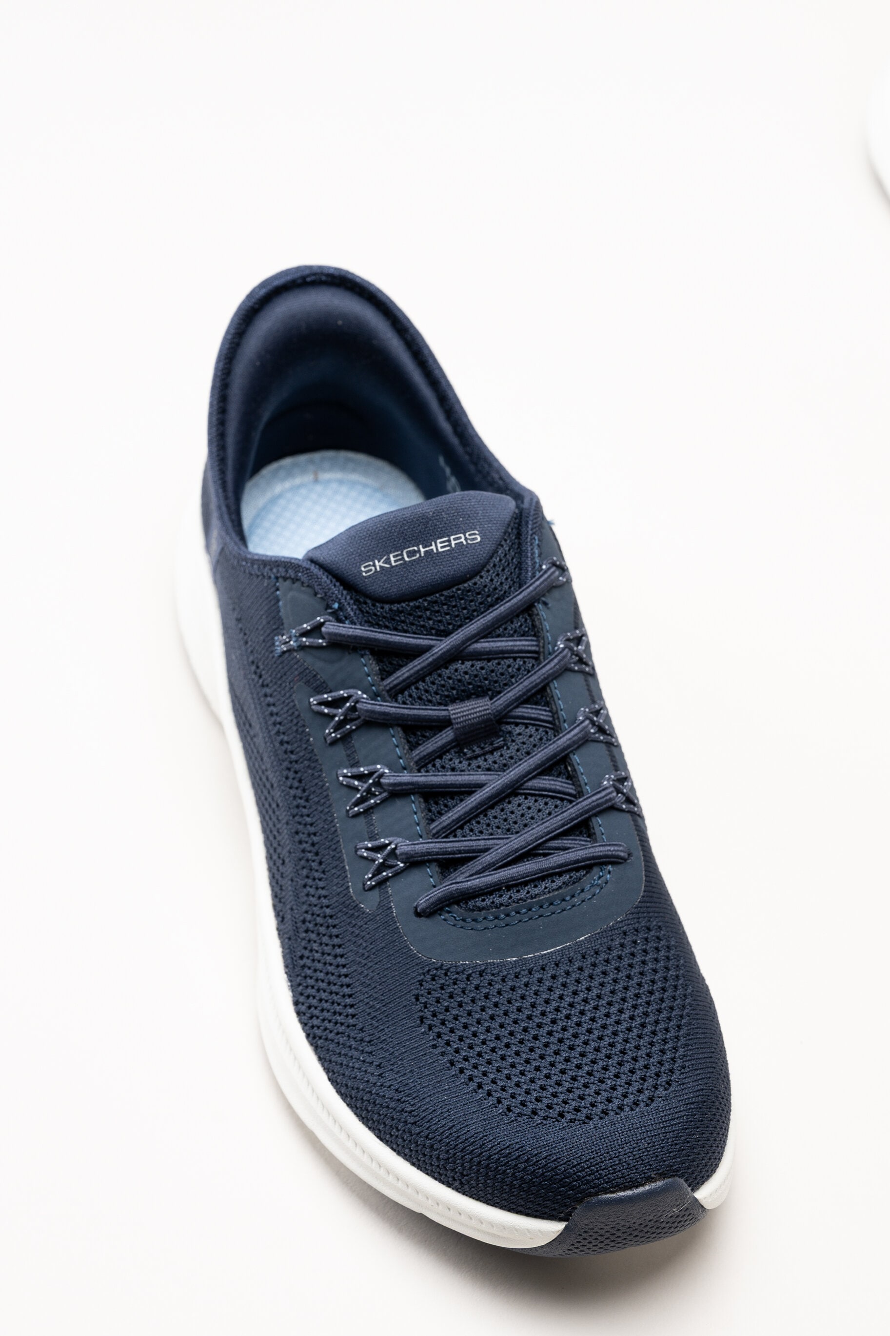 Skechers - DLux Comfort 2.0 - Supernova - Marinblå slip ins sneakers