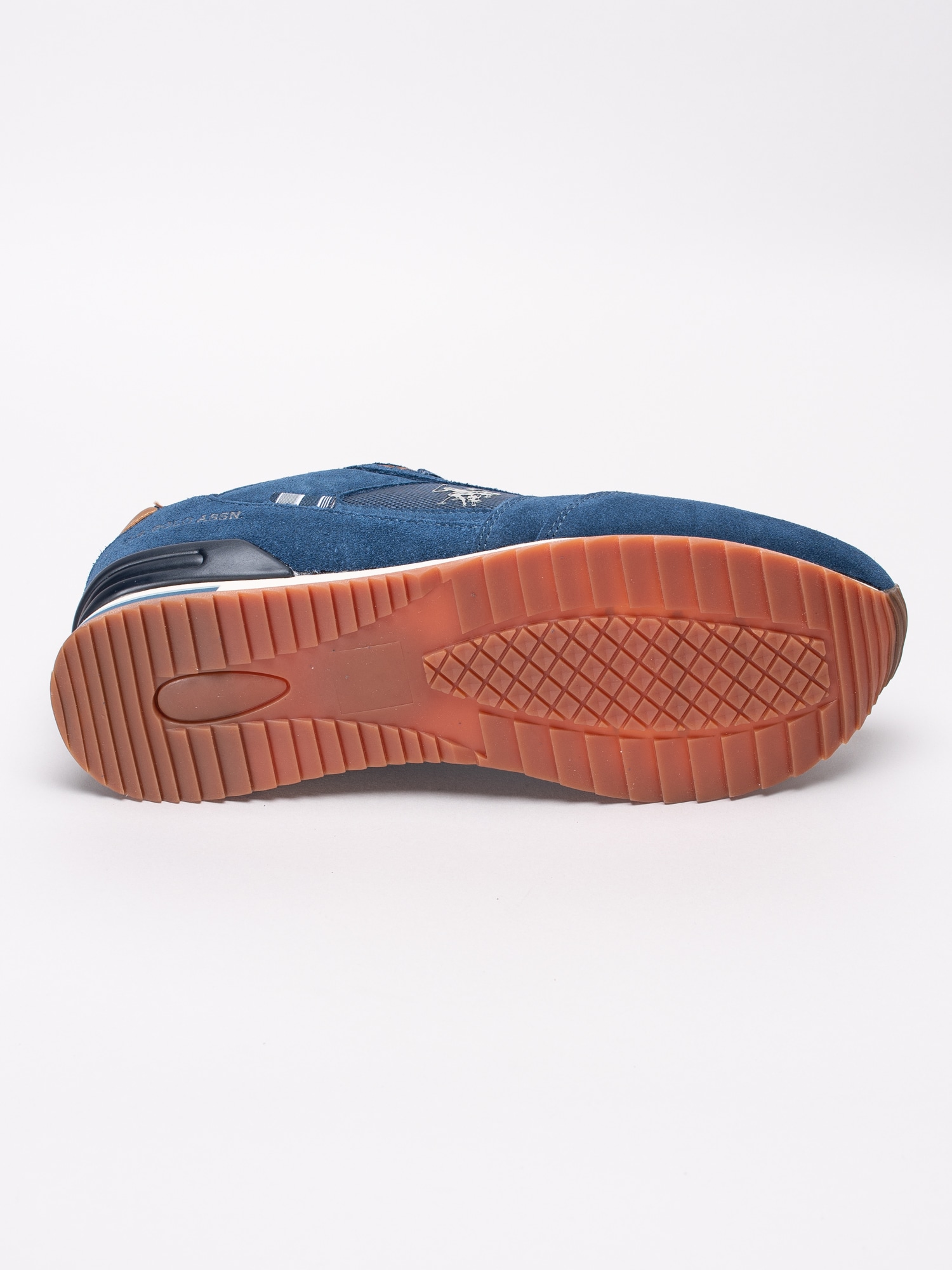58191046 U.S. Polo Assn. Wildel Blue blå sneakers i mocka-5