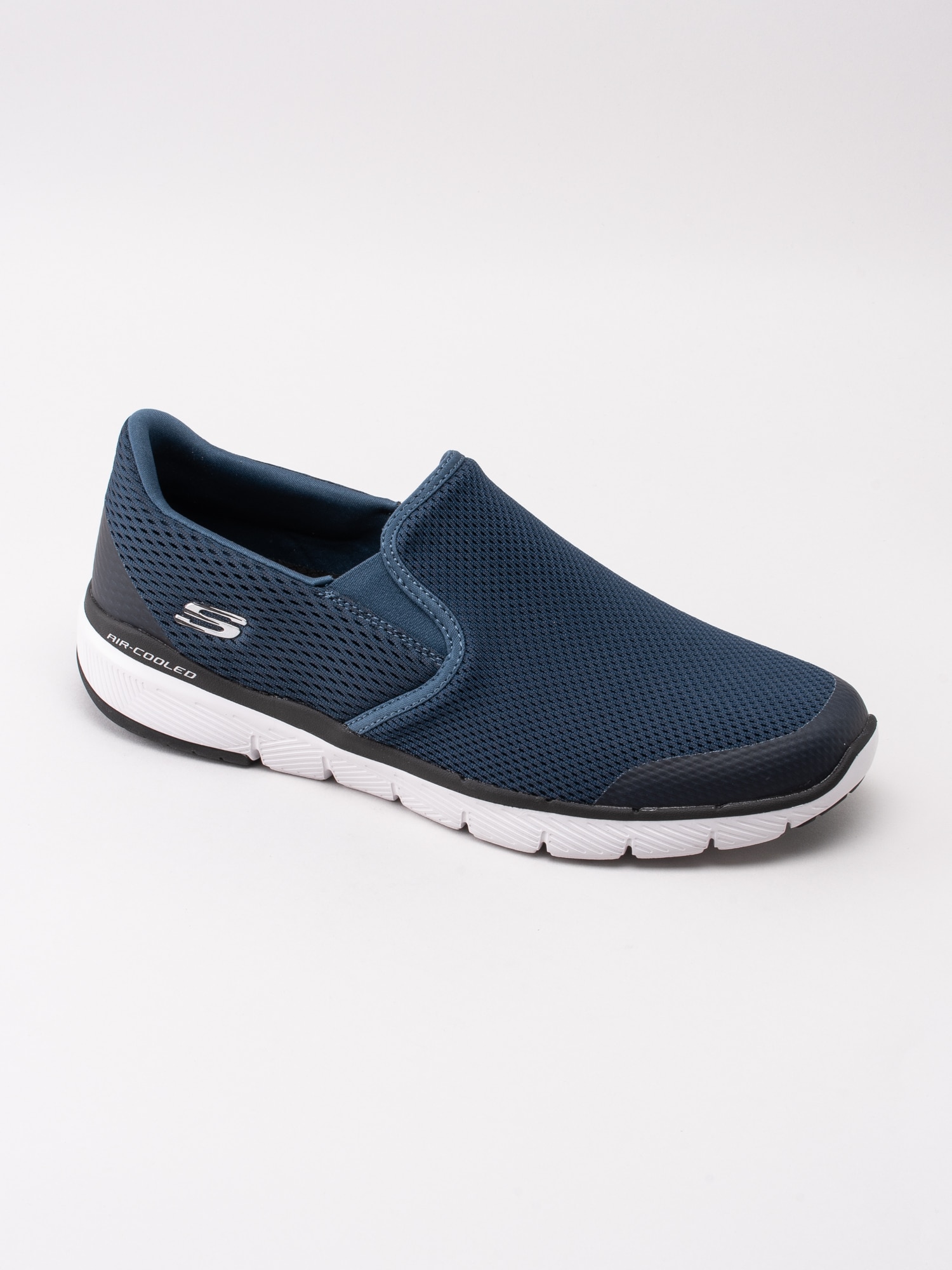 58191053 Skechers Flex Advantage 3.0 Morwick 52961-NVBK mörkblå slip on sportskor-1