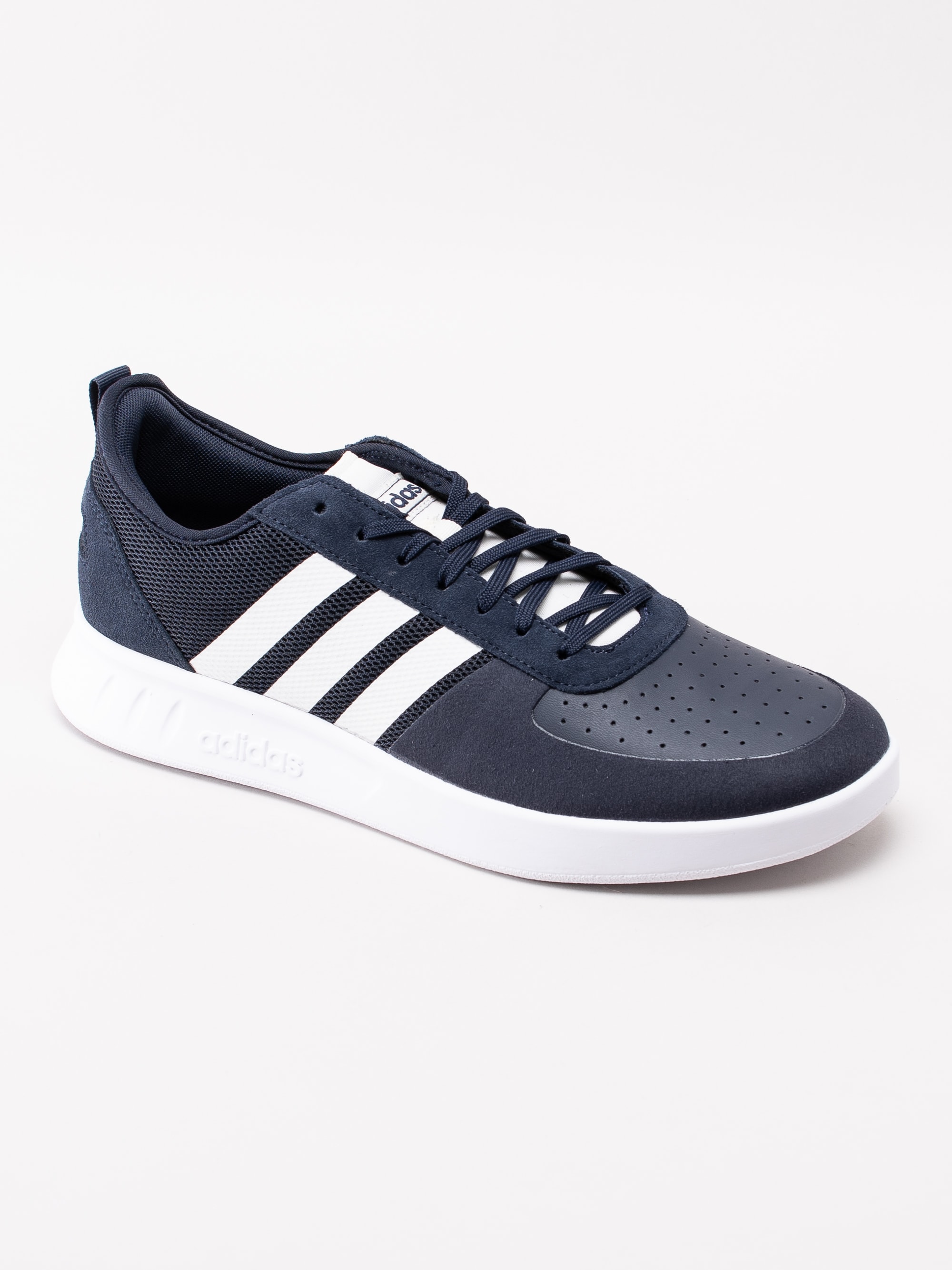 58193001 Adidas Court 80s EE9673 mörkblå retro sneakers-1