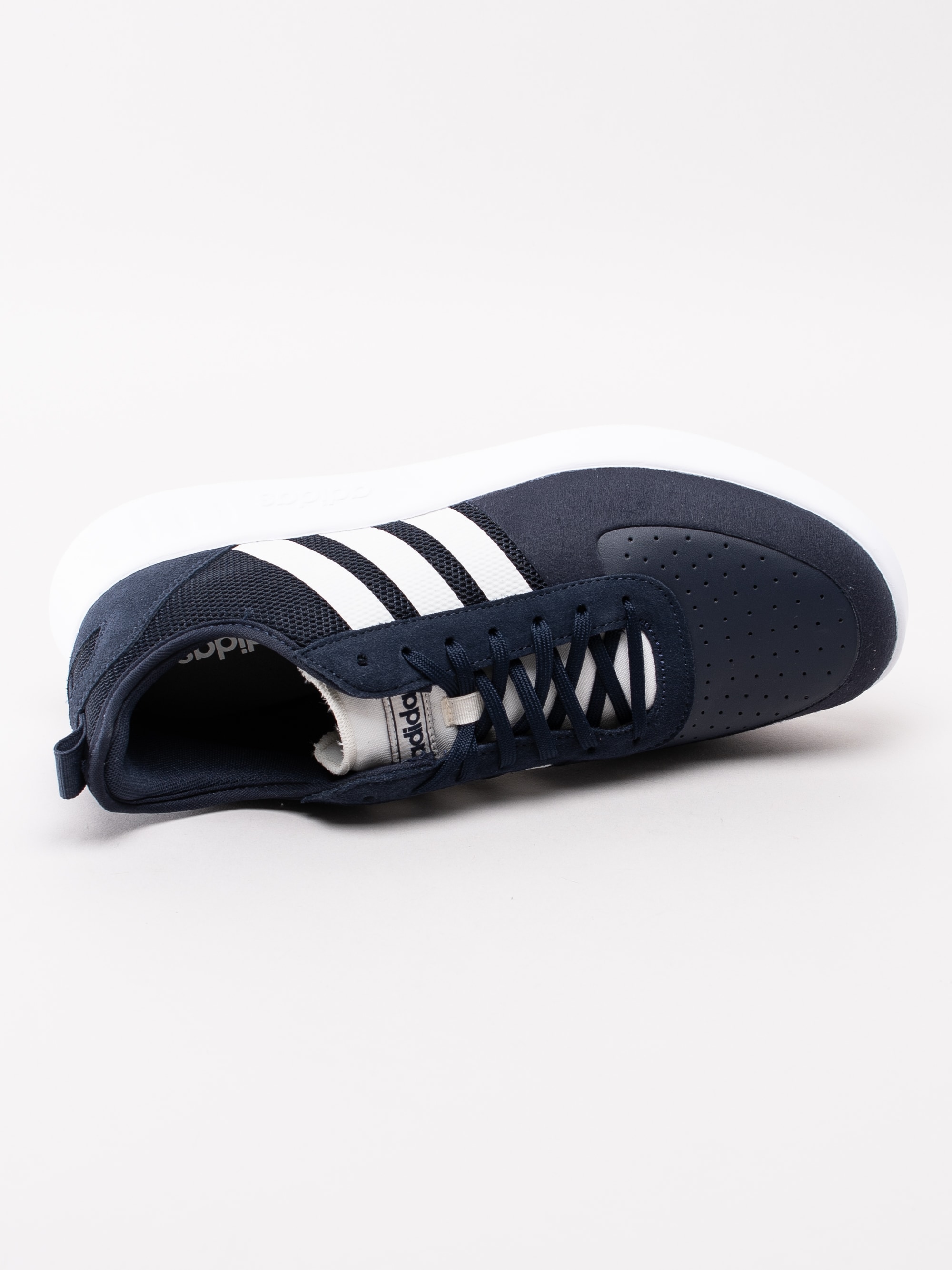 58193001 Adidas Court 80s EE9673 mörkblå retro sneakers-4