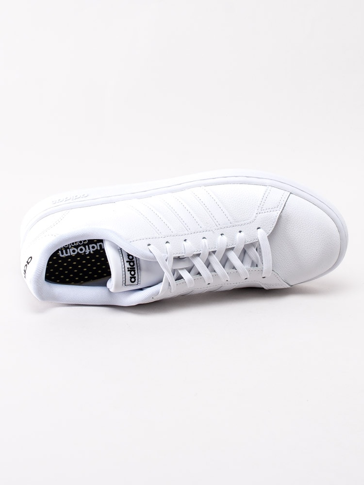 58201002 Adidas Grand Court EE7891 Vita klassiska tennis-sneakers i skinn-4