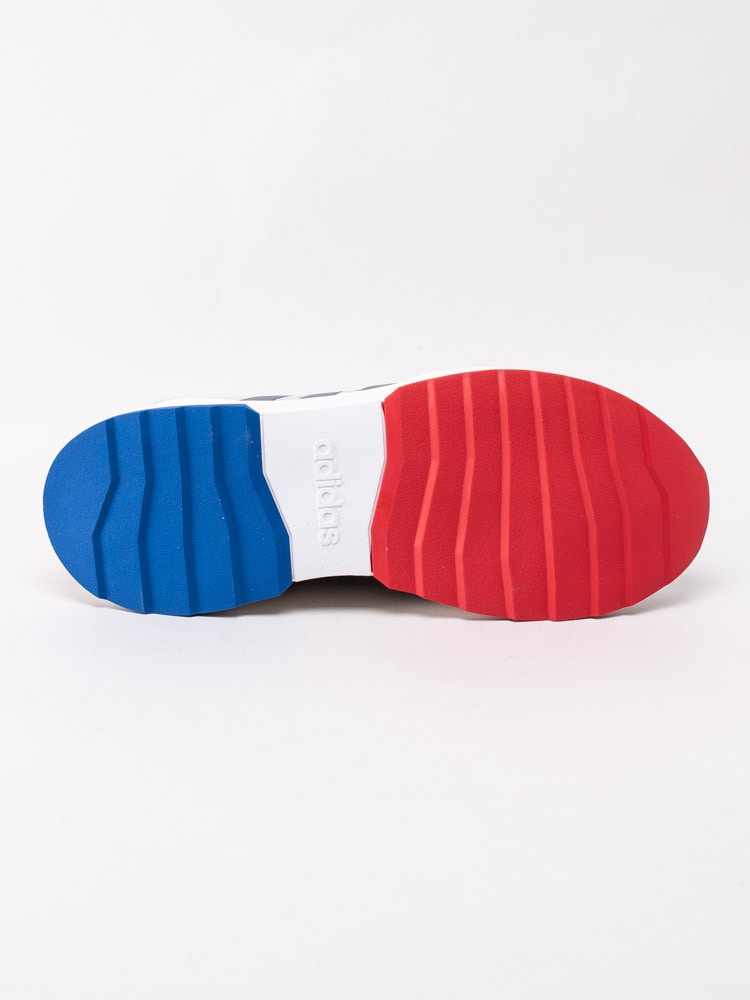 58201006 Adidas Phosphere EG3491 Ljusgrå sportiga sneakers med röda och blå detaljer-5