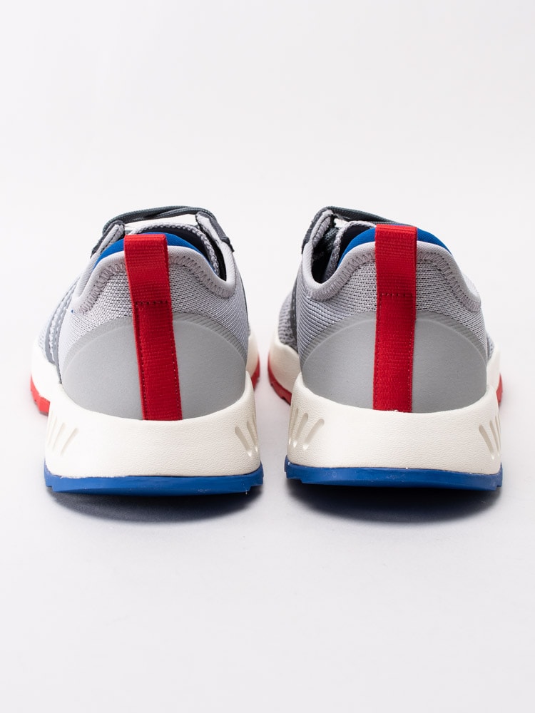 58201006 Adidas Phosphere EG3491 Ljusgrå sportiga sneakers med röda och blå detaljer-7