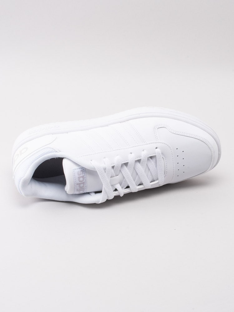 58201023 Adidas Hoops 2.0 DB1085 vita sneakers med tjock sula-5