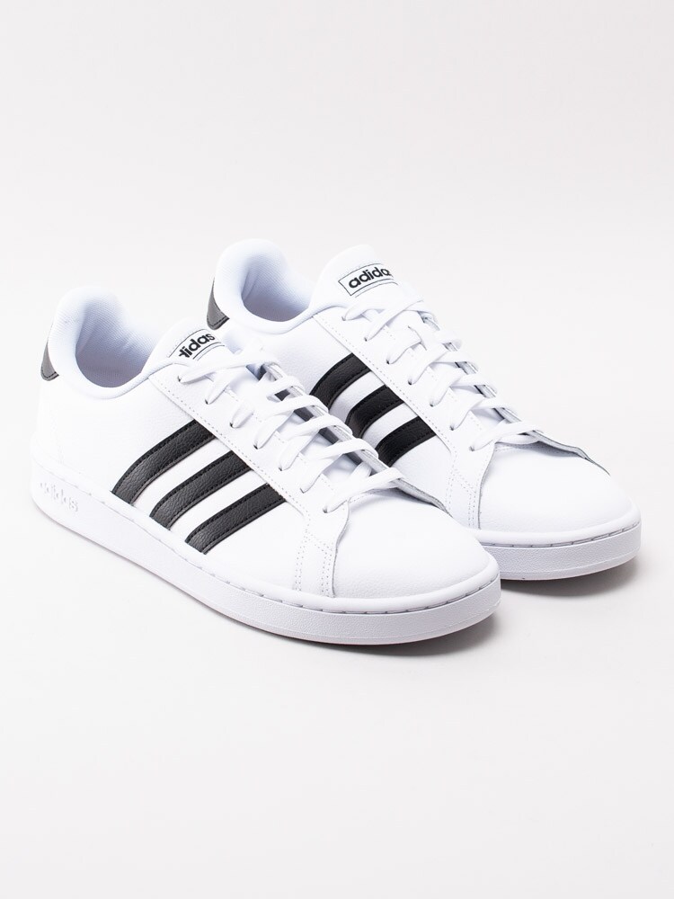 58201024 Adidas Grand Court F36392 vita klassiska tennis sneakers-3